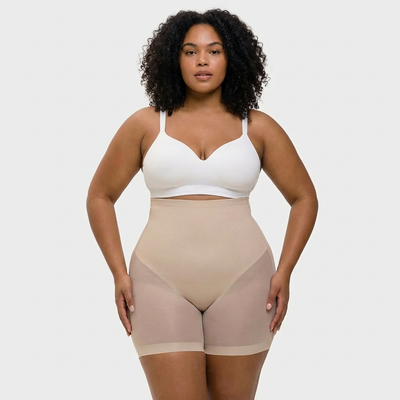 SARA – Lage Rug Shaper met Buikcontrole en Liftend Mesh